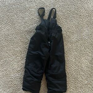 Black cat & jack snow pants size 3t great condition